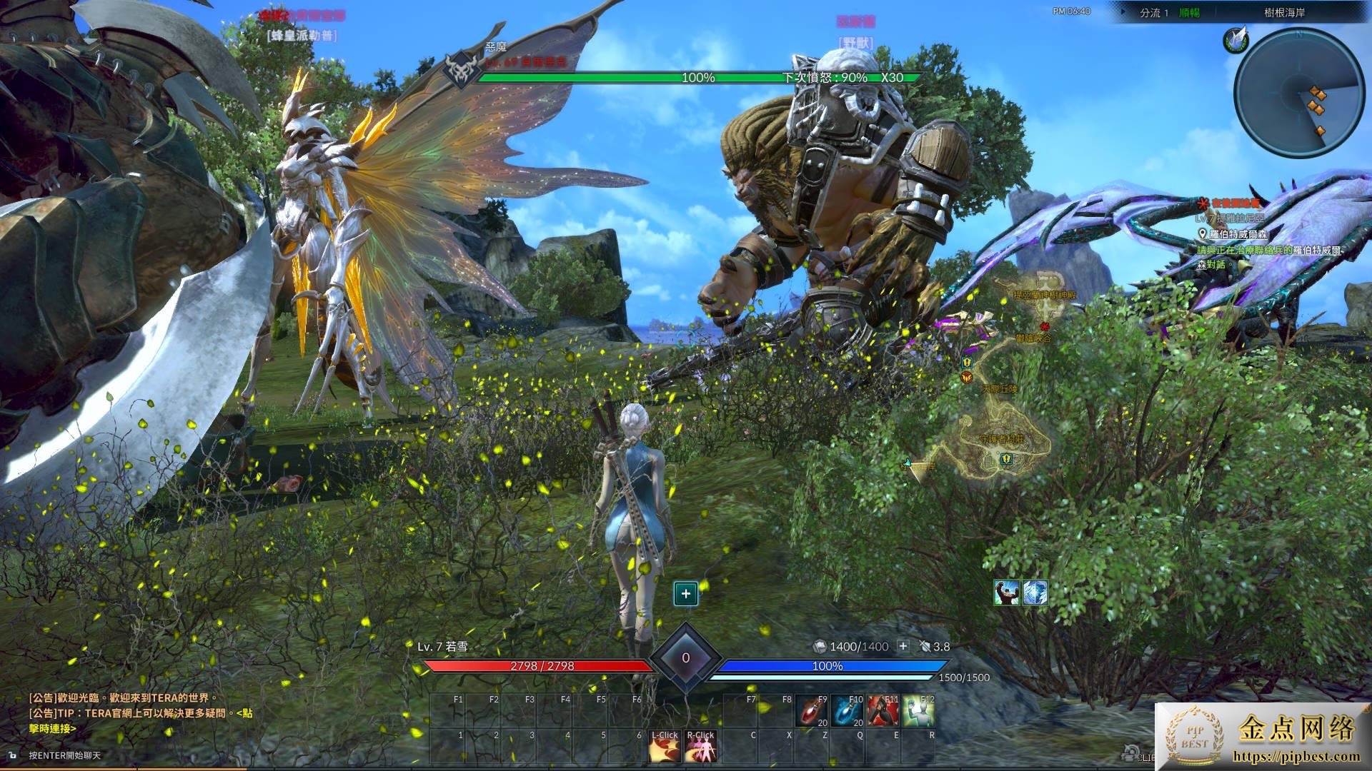 最新整理精品夜雨端游3D大作【神谕之战Tera.v4.8】VM单机一键虚拟机端去除激活验证限制+视频教程+全物品ID及GM命令