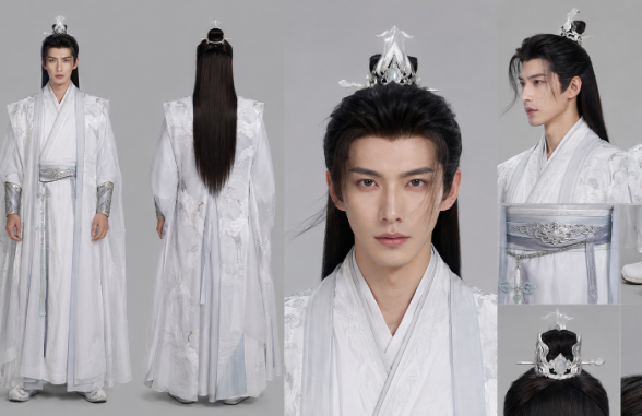 200个仙侠玄幻AI漫剧人物资产：仿真人提示词素材包-PipBest 智库